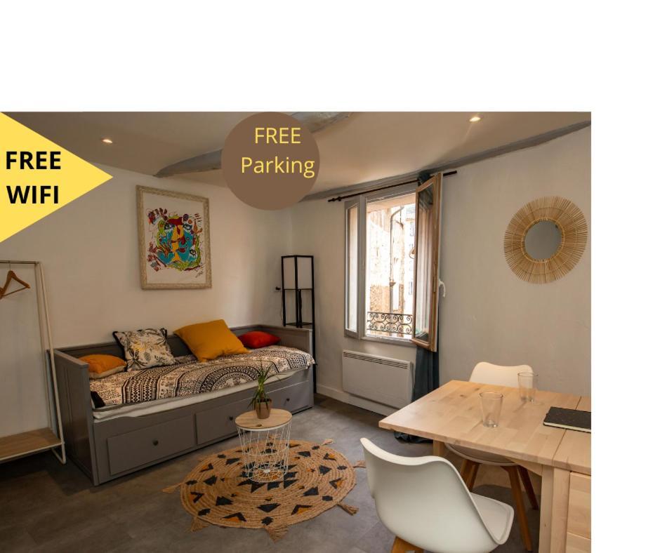 Studio Cosy Dans Centre Historique Avec Parking Apartment กราส ภายนอก รูปภาพ